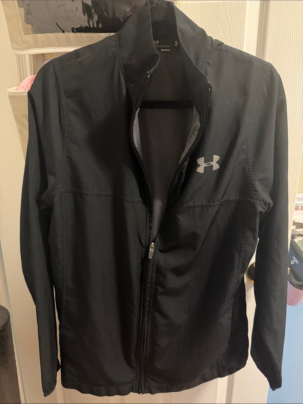 Under Armour Black Lightweight Full-Zip Shirt Jacket